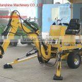 Shandong Runshine Factory Direct Mini Excavator Mini Towable Backhoe