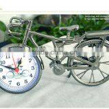 (hot) 2016 Wholesale Bedroom Decoration Bicycle Desk Clock, Custom Digital Clock, Time Table Alarm Clock,