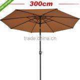3M PATIO GARDEN UMBRELLA AIRVENT MARKET OUTDOOR NEW PARASOL SUN SHADE thumbnail-2