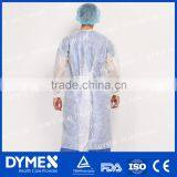 Breathable Laminate AAMI Level 3 Isolation Gowns,White,X-Large thumbnail-1