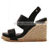 Wholesale China Women Shoes High Heels Sexy New Design Women Wedge Sandals  thumbnail-3