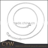 CYW new products 925 sterling silver jewelry chain wholsale s925 sterling silver chain