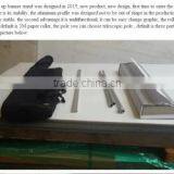 2016 New Design Advertising Aluminium Wide Base Heavy Duty Roll Up Banner thumbnail-4