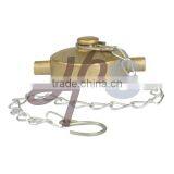 Aluminum or Brass Sealed End Cap With Chain thumbnail-2