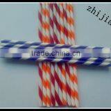 Plastic Striped Acrylic Straws of Drinking