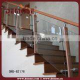 Front Door Designs Glass Balustrade Wood Handrail for Stairs Indoor thumbnail-2