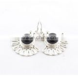 Vintage earrings 925 sterling silver jewelry wholesale Indian jewelry Natural gemstone jewelry