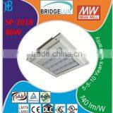 High Performance Canopy Light 80W Gas Station Led Canopy Light Led Outdoor Canopy Light