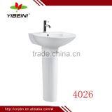 China Cheap Price Bathroom Basin Pedestal Sink thumbnail-1