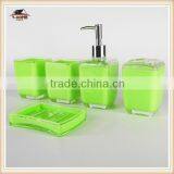 Accept Custom Order Acrylic Material Bathroom Accessories Set thumbnail-1