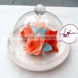 Transparent Acrylic Fruit Plate With Lid thumbnail-1