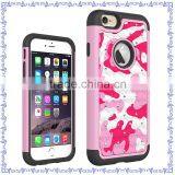 Wholesale Camouflage Pattern Cases Cover for Apple IPhone 6 With Diamond thumbnail-1