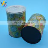 Custom printed paper tea canister wholesale