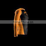 Polyester Spandex Long Sleeves Savv Show Compression Shirt/Rash Guard With Club Logo Player Name and Numbers at Sleeves thumbnail-3