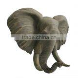 Elephant Resin Statues Polyresin Figurine Animal Decoration thumbnail-1