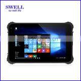 Window/android OS NFC 1D/2D Handheld Barcode Scanner 8inch 4G Dual WIFI NFC Rugged Fingerprint Tablet pc I82