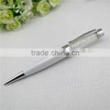 TCR-0802 Fat Novelty Crystal Ball Pen , 3 in 1 Crystal Pen With Usb Drive thumbnail-3