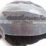 China Natural Human Women Toupee Hairpieces, Toupee Mens Gray, Hair Replacement thumbnail-1
