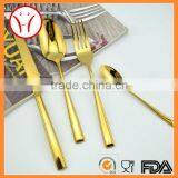 German Gold Spoon and Fork Set, Cutlery Sets, Flatware thumbnail-1