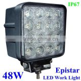 Wholesales CE Certification Work Lamp 48W LED Work Light Price