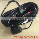 14VDC 40A LED Light Bar Wiring Harness Kit ON/OFF Switch Relay