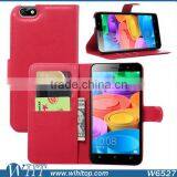 Standing Style Credit Card for Huawei Honor 7 Leather Case, PU Leather+PU Flip Wallet Case for Honor 7 thumbnail-2