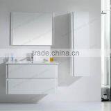 1000mm MDF bathroom set bathroom vanity cabinet with ceramic basin set