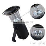 Rechargeable ABS Material Dynamo 6 LED Lantern Rechargeable Hand Crank thumbnail-3