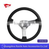 Custom Steering Wheel OEM Factory in Guangzhou China 350mm Silver Spoke Steering Wheels
