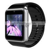 GT08 Smart Watch Compatible Platform IOS Android With Pedometer Camera Monitoring Sleep Sedentary Reminder for IPhone Samsung Ga thumbnail-1