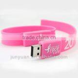 Promotional Gift Usb,rubber Slap Bracelet Usb Flash Disk