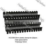 HCC009 Plastic Tube Clamps for M3 Round Tube/Pipe thumbnail-1