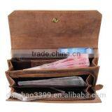 Hot Sale Fashion Wallet Vintage Real Leather Wallet Men's Phone Case Wallet thumbnail-5
