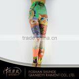 Fashion Owl Print China Sock Manufacturer Women Yoga Jogger Leggings thumbnail-1