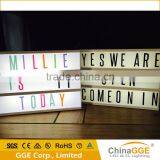 A4 Size Retro Cinema Battery Operated LED Light Box Cinematic Lightbox Light With 85 Letters