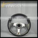 Auto Universal 13 Inch Racing Car Go-Kart Drifting Steering Wheel PU thumbnail-5