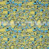 Yellow Figure Printed Beachwear Fabric for Kids thumbnail-2