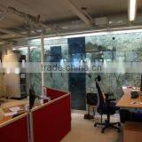 Factory Price Frosted Glass Decoration Office Partition Glass Wall thumbnail-3