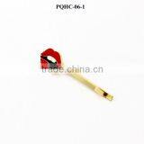 Fashionable Beautiful Punk Kiss me Sexy Red Lips Hairpin Jewelry Headwear thumbnail-2