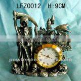 Mysterious Wizard Metal Clock Craft LFZ0012