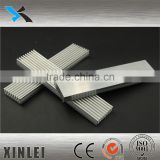 Extruded aluminum Silver street lamp LED Heat Sink 24X7.1 MM