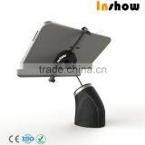 2016 New Arrive High Quality Lock Anti-theft Aluminium Alloy Car Backseat Headrest Tablet Mount Holder for IPad2 Tablet PC