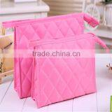 Custom Professional Branded Basics Cosmetic Bag,Cosmetic Bag Plain Canvas Mirror thumbnail-1