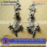 Popular Decorative Wrought Iron Stamped Leaves