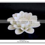 Ceramic Flower Shaped t Light Candle Holder Ceramci Lotus Home Decoration Pieces Craft thumbnail-2