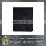 2016 New Manufacturing Customized Foshan Bo Jun Precision Metal Chassis With Black Powder Coating