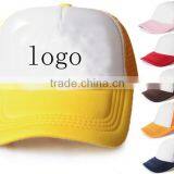 Hebei 5-panel Whole Black Foam Trucker Mesh Cap and Hats With Plastic Strap at Back thumbnail-3