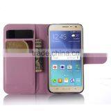 Wholesale Folio Stand Case for Samsung GALAXY J3 PU Leather Flip Cover With Wallet thumbnail-5
