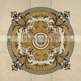 Custom Make Natural Waterjet Map Design Marble Pattern thumbnail-6