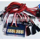 12 LED Flashing Smart LED Light System 2CH 4.8-6V For 1/10 RC Car Truck Tank